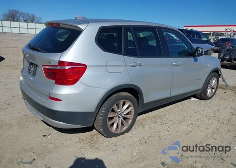 2013 BMW X3 xDrive28I из США, поврежденный, VIN 5UXWX9C54D0A17635